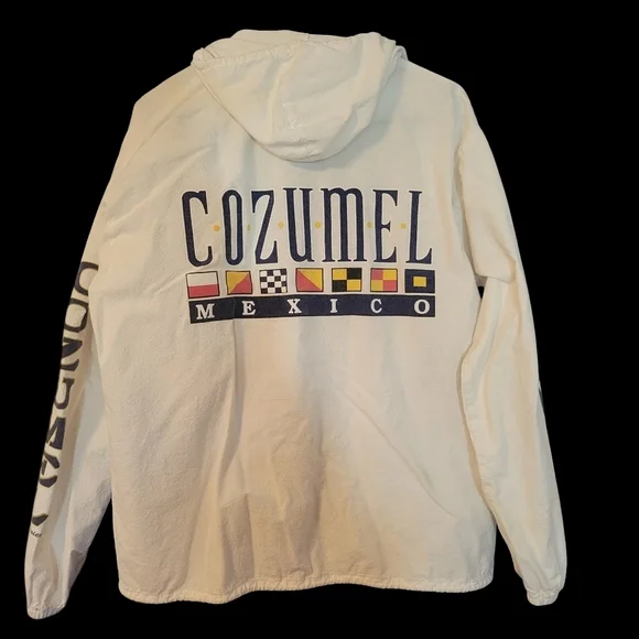 Unisex Cozumel Beach Mexico Baja Hoodie. Medium. - Picture 2 of 8